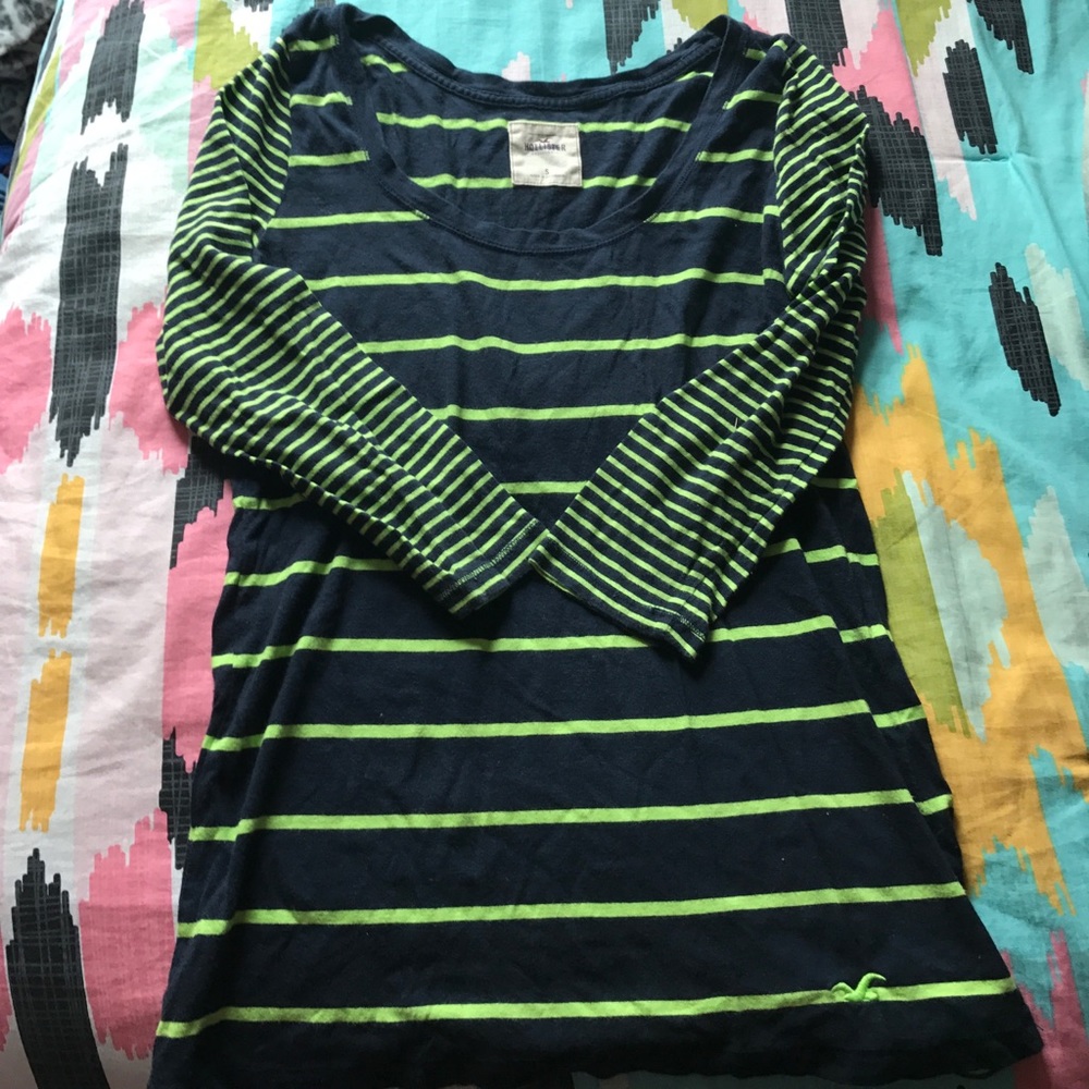Hollister 3/4 sleeve top
