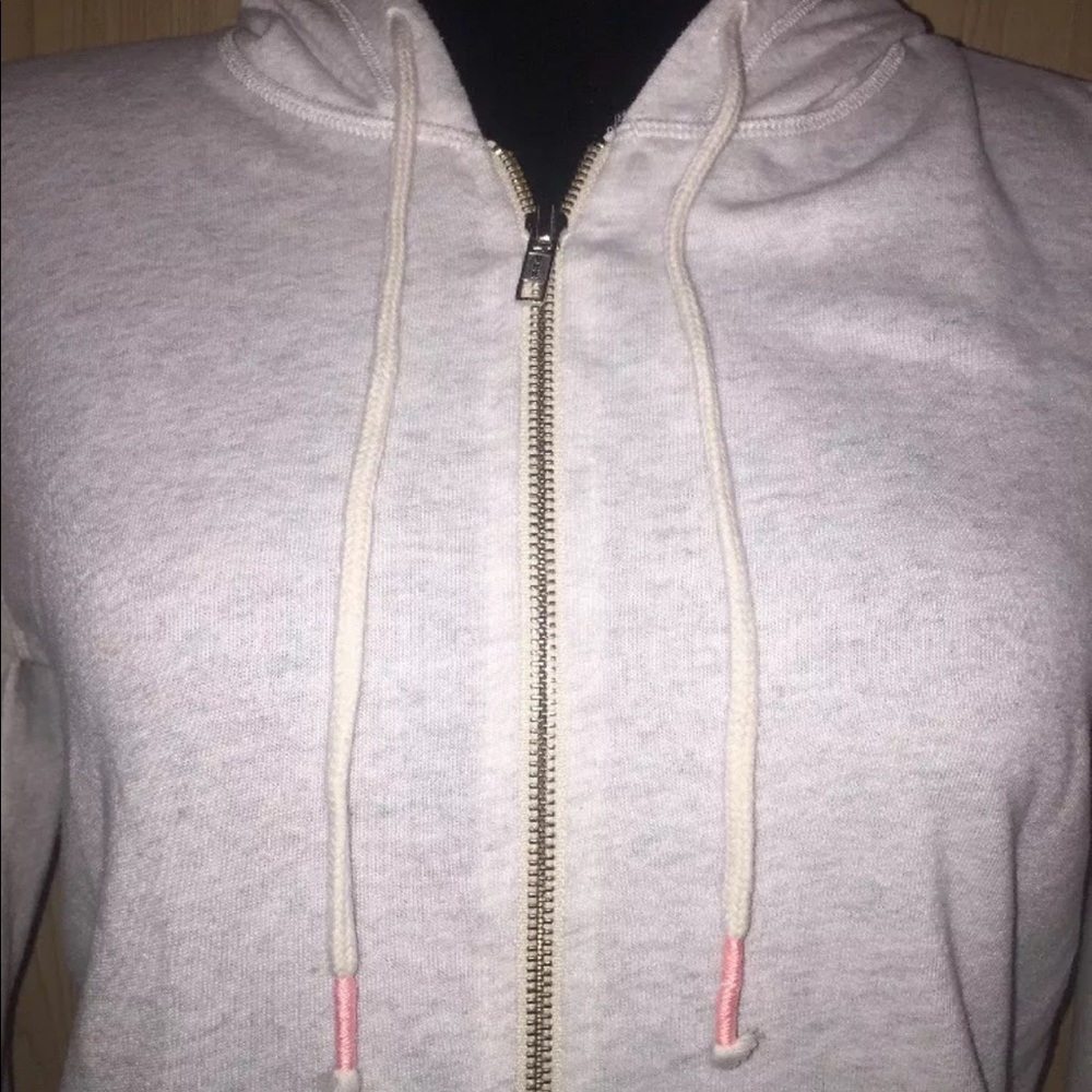 ❌SOLD❌ Victoria Secret Sequin Heart Hoodie - Picture 5 of 6