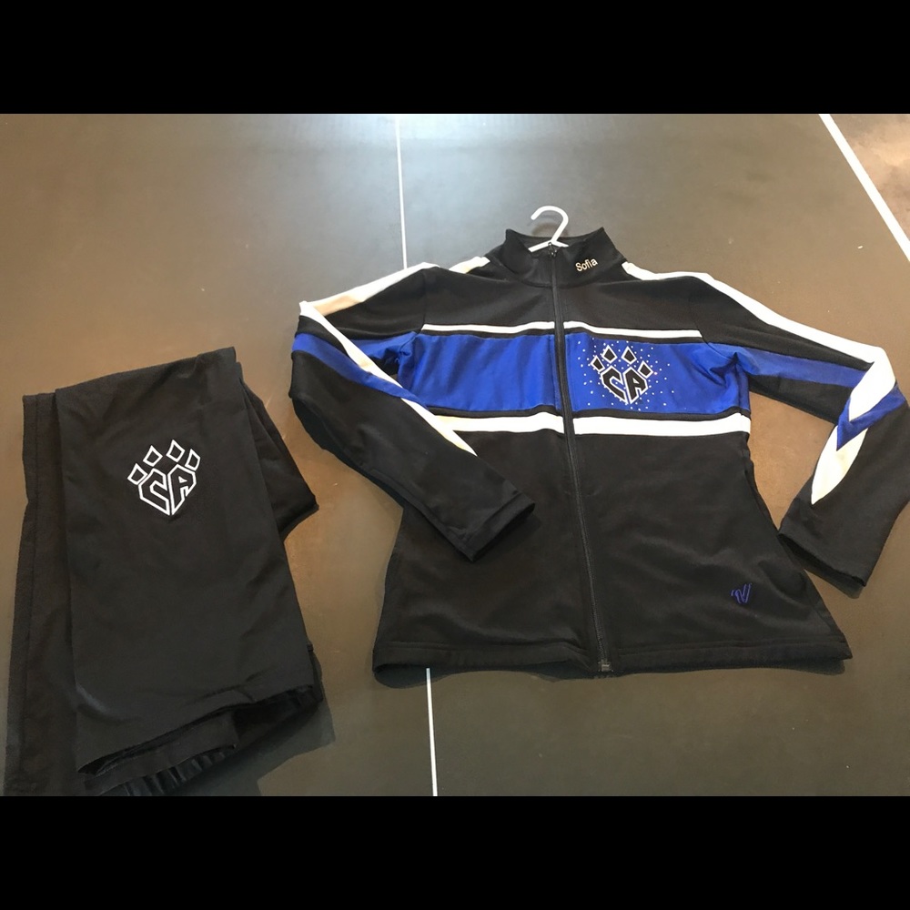 Required Cheer Athletics warm up suit AS