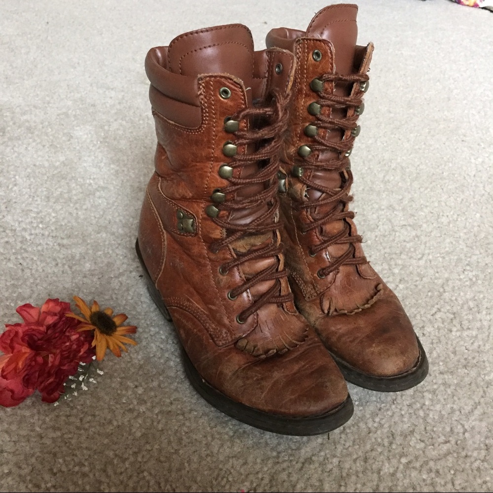 ✨Vintage Leather Boots ✨