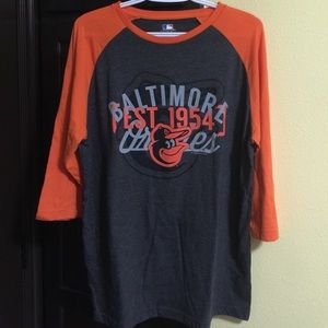 Men's Baltimore Orioles ⚾️ 3 quarter length tee
