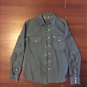 Salt Valley Western Shirt Small Pearl Snap