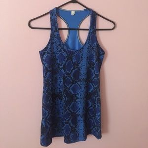 Lululemon snake print tank