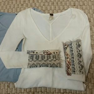 No longer available FREE PEOPLE long sleeve shirt