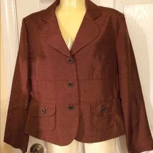 Adrianna Papell Silk Jacket
