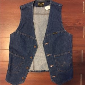 Wrangler Denim Vest Small