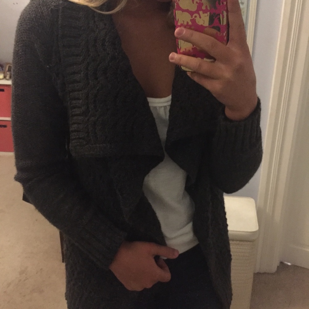 Charcoal AEO Cardigan