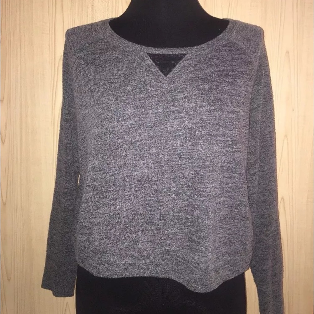 Victoria Secret Crop Top with Lace Embellishment