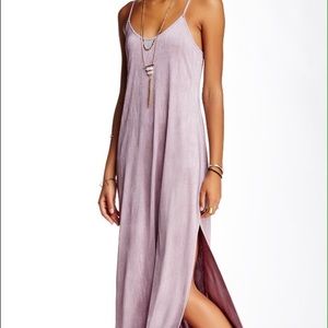 Free People purple maxi dress