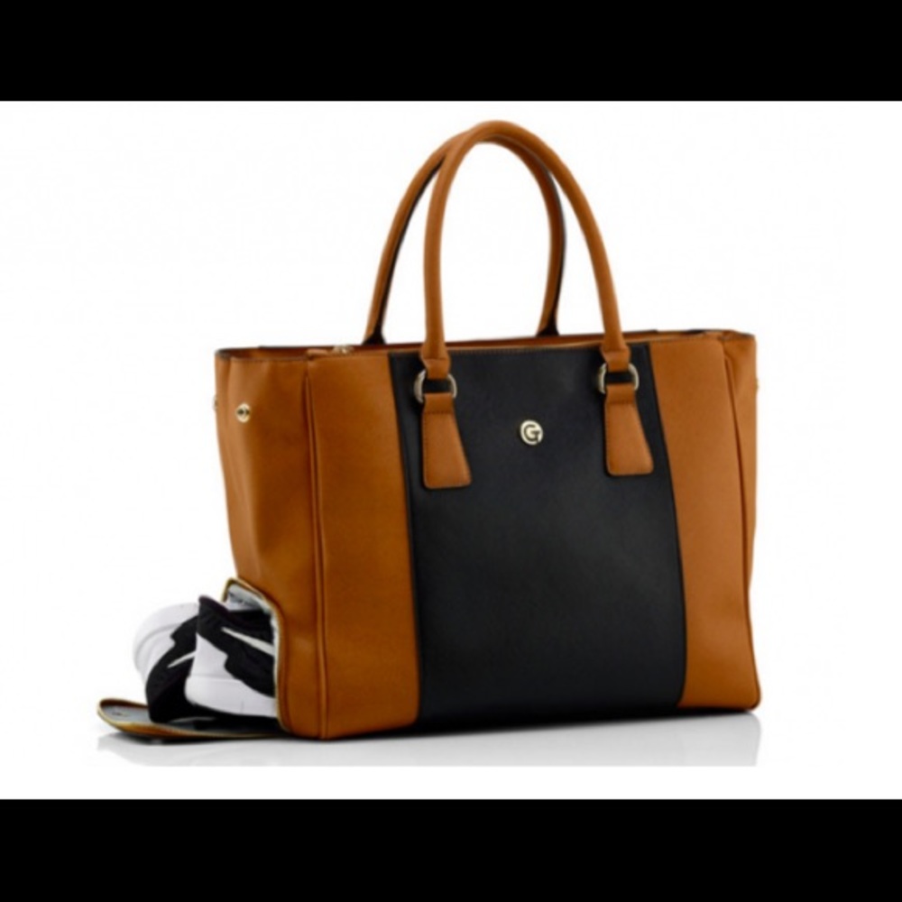 Gym Tote Bag - Vegan Leather
