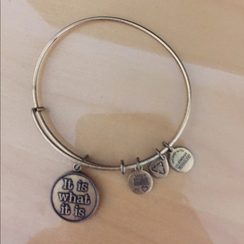 "it is what it is" Alex and Ani bracelet