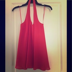 Gianni Bini hot pink halter