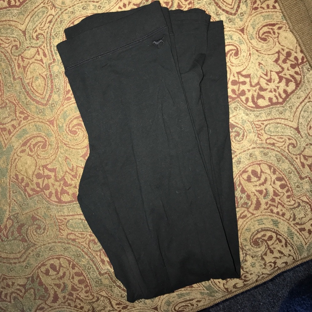 PINK by VS Black Leggings Size M