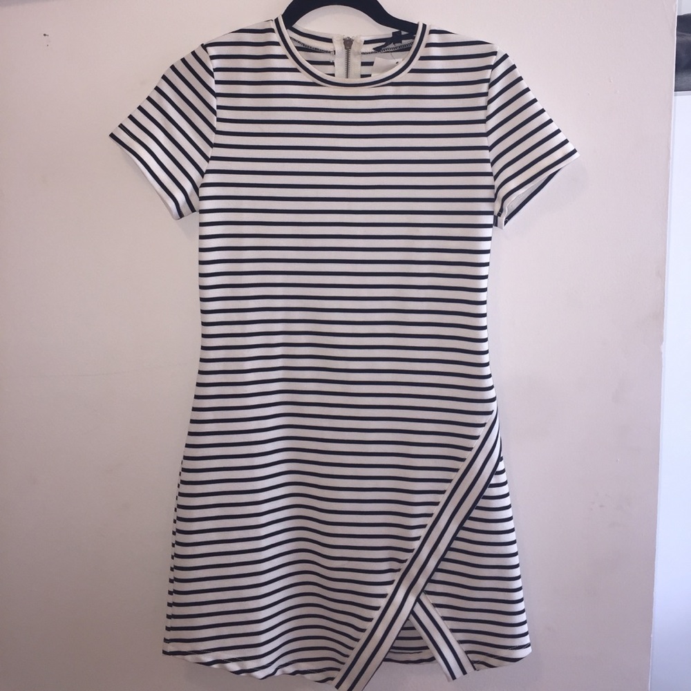 Olivaceous Striped Dress *NWT*