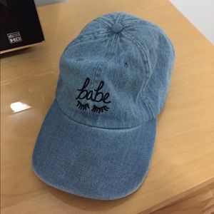Babe denim hat
