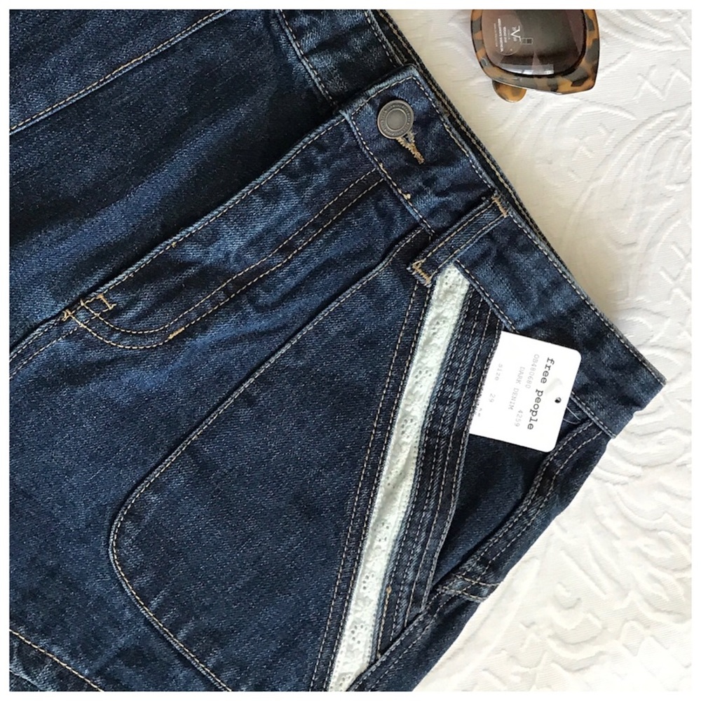 Free People denim shorts - Picture 5 of 6