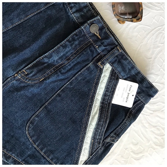 Free People denim shorts - Picture 5 of 6