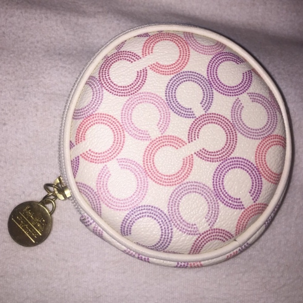 Coach multicolor change purse
