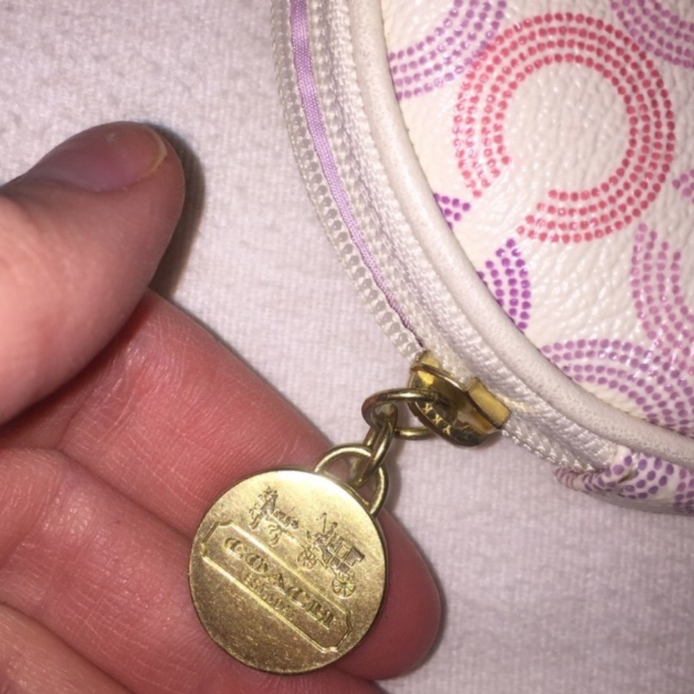 Coach multicolor change purse - Picture 2 of 3