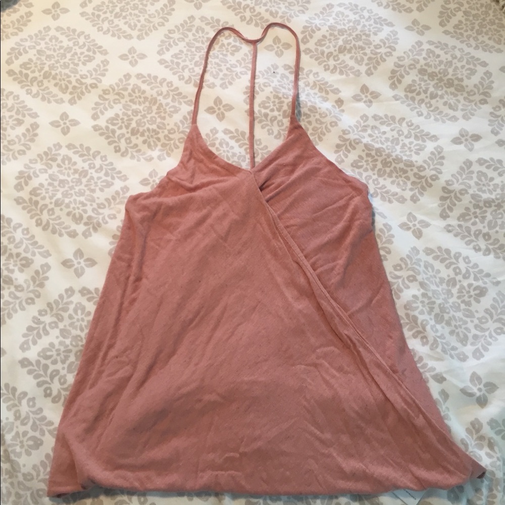 Light pink lose tank top