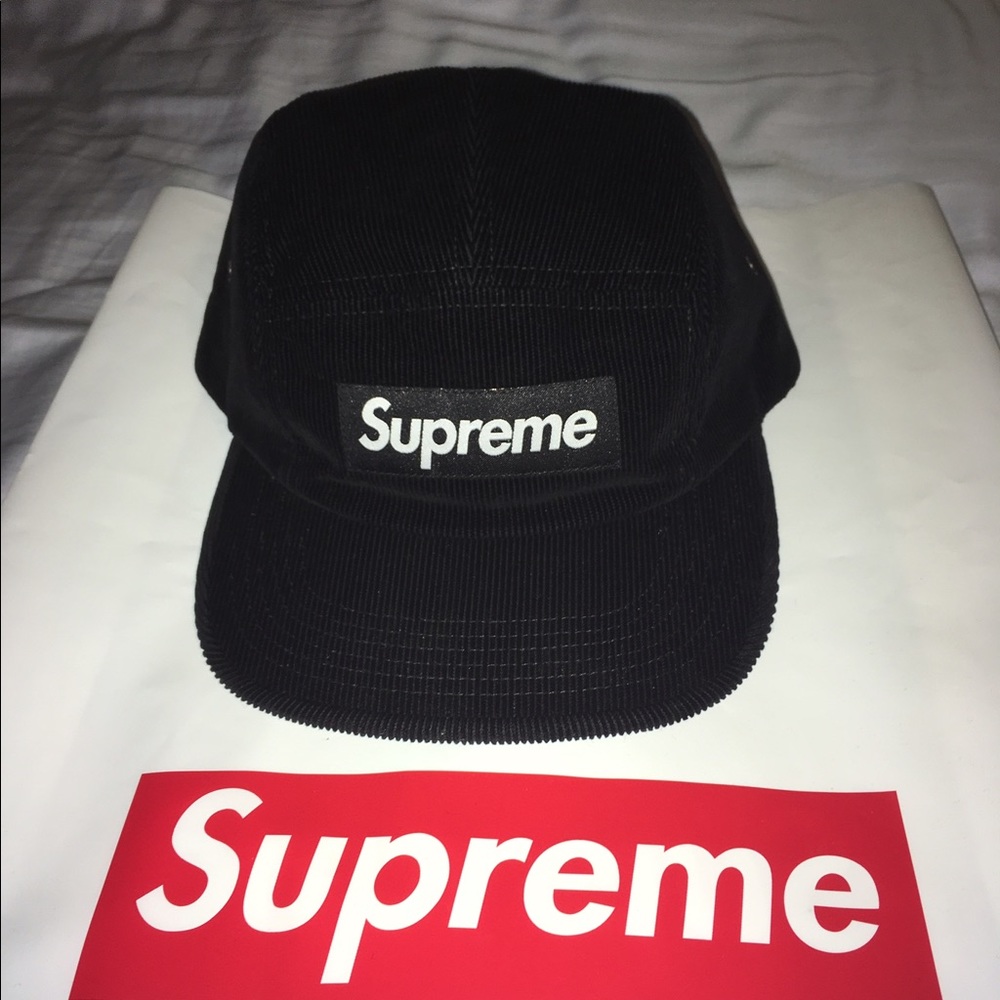 SUPREME CORDUROY CAMP CAP