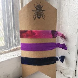Set of 3 Galaxy Hair Ties