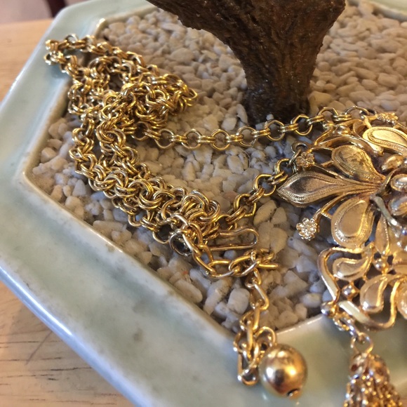 Antique  tassel necklace - Picture 4 of 5