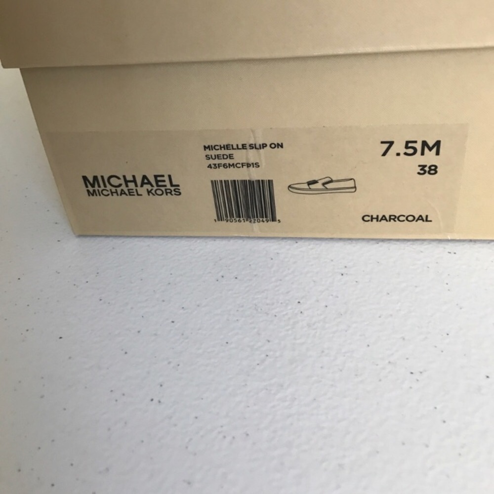{MICHAEL Michael Kors} Charcoal Embellished SlipOn - Picture 7 of 7