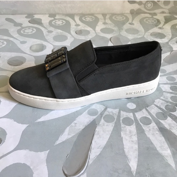 {MICHAEL Michael Kors} Charcoal Embellished SlipOn - Picture 2 of 7