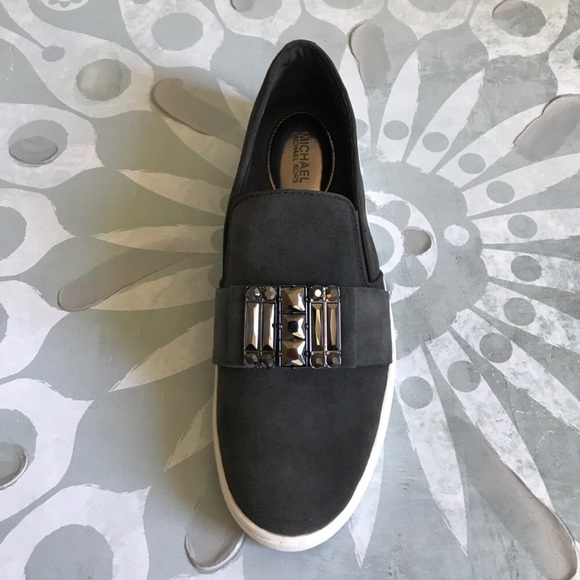 {MICHAEL Michael Kors} Charcoal Embellished SlipOn - Picture 5 of 7