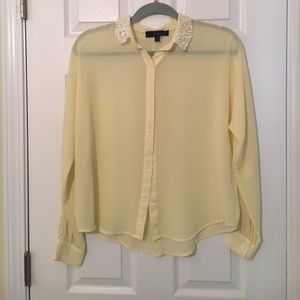 Button Down Blouse from Francesca's