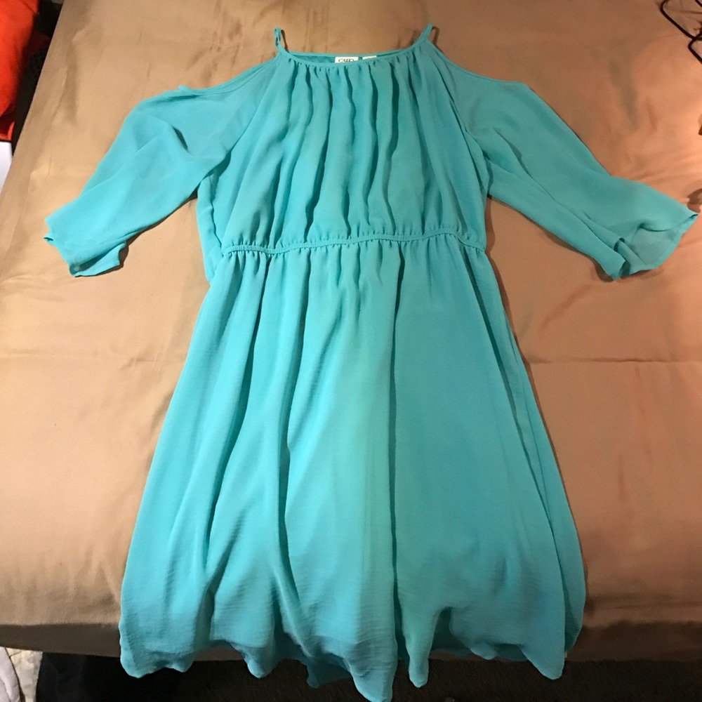 Cold Shoulder Mini Dress