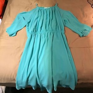 Cold Shoulder Mini Dress