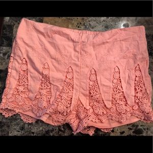 Boom boom jeans shorts. Orange xlarge