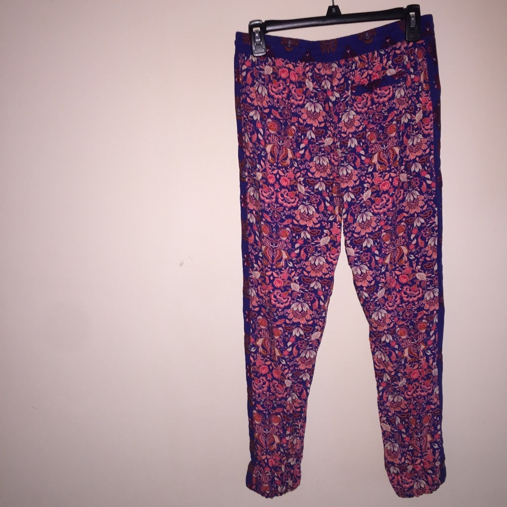 Floral Joggers
