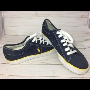 Polo Ralph Lauren "Clifton" Mens Canvas Sneakers