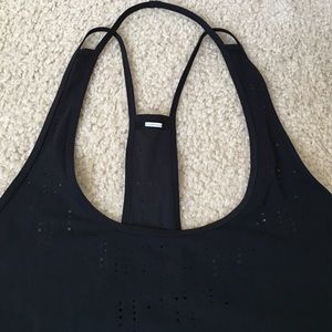 LULULEMON black racerback top