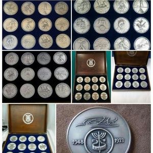 Salvador Dali Rare Sterling Silver Israeli Tribes