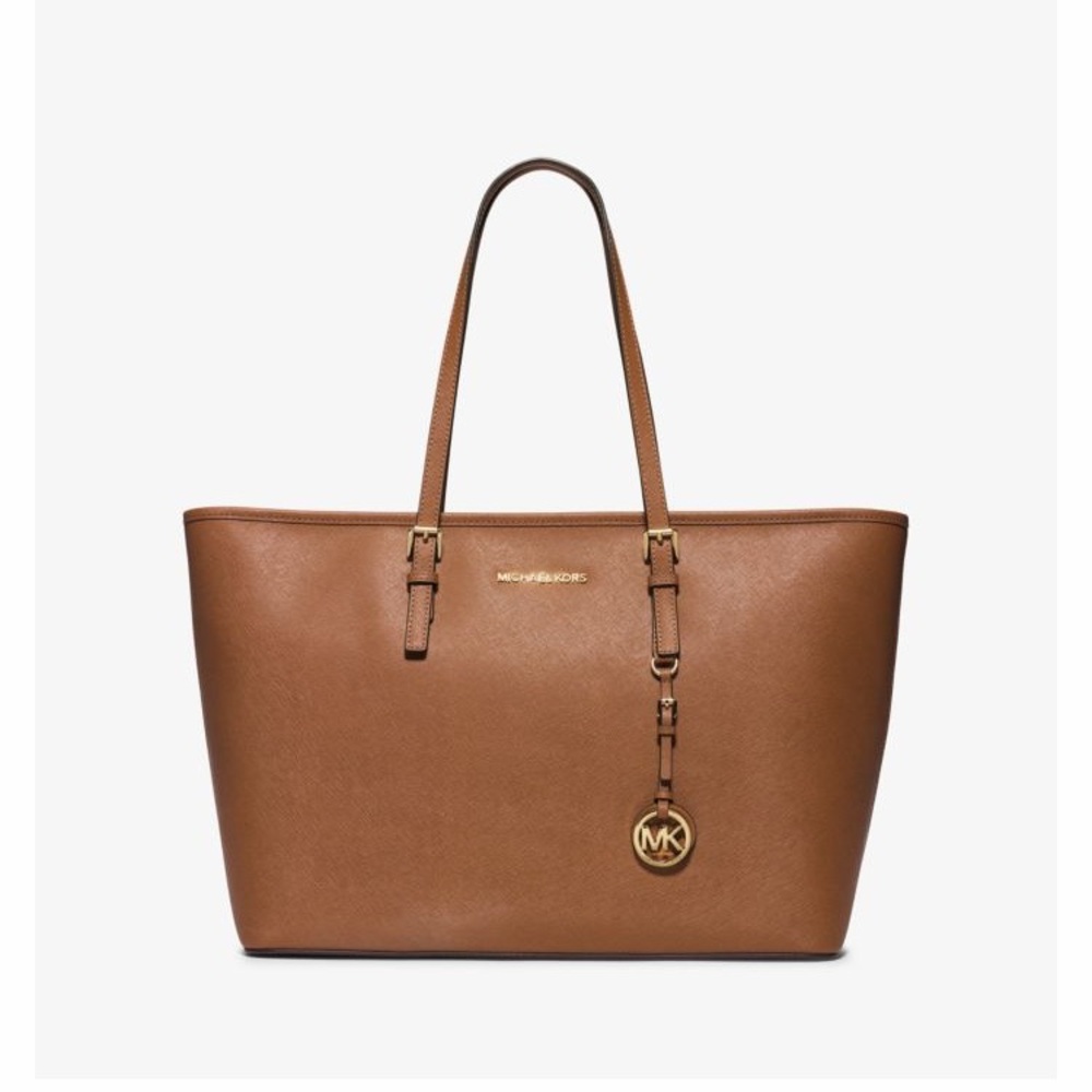 Micheal Kors brown jet setter bag