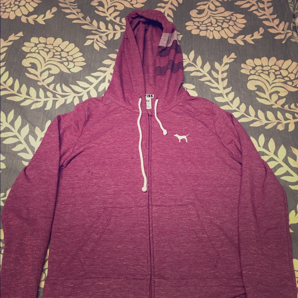 Pink by Victoria's Secret full zip hoodie
