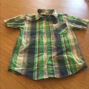 Hurley button down boys size 7