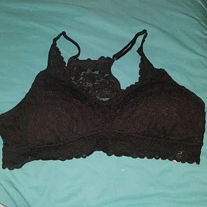 Black lace Bralette