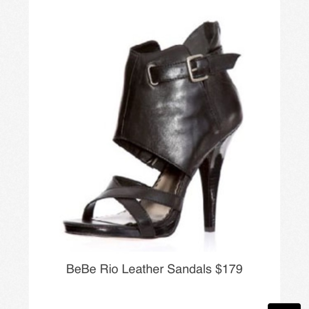 Bebe rio leather sandals