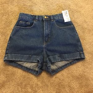 American Apparel High-Waisted Shorts