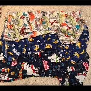 Lot of 3 character Scrub tops