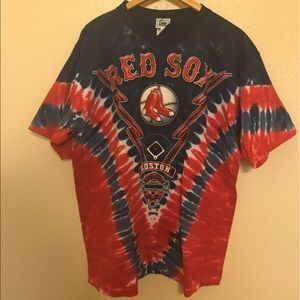 Boston tie dye shirt