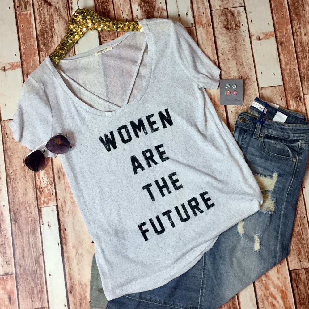 SALE S-L Girl power tee - Picture 2 of 5