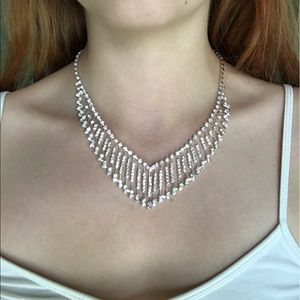 Silver Statement Necklace