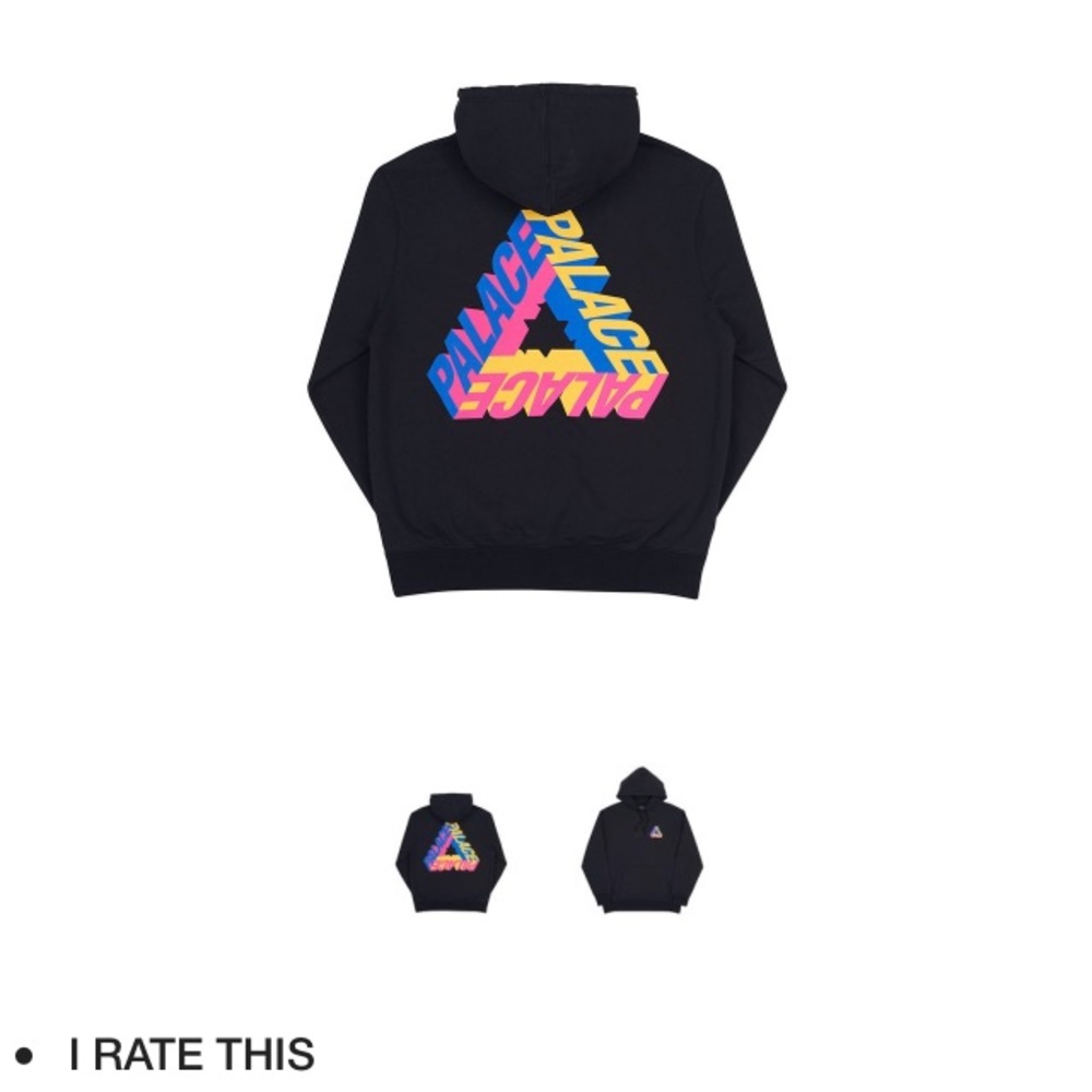 Palace P-3D hoodie brand new size small