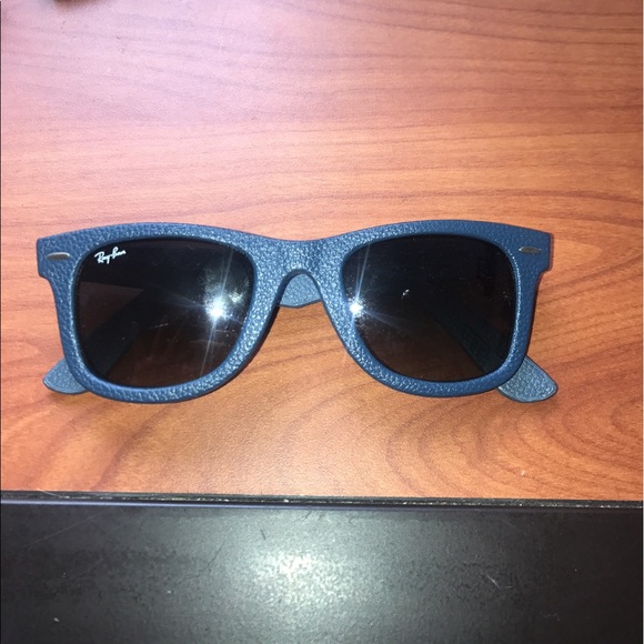 Ray-Ban Wayfare Blue Leather main image 5